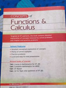 Concepts of Functions &amp; Calculus By VIKAS RAHI
