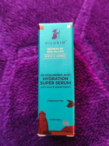 Pilgrim 2% Hyaluronic Acid Hydration Super Serum W