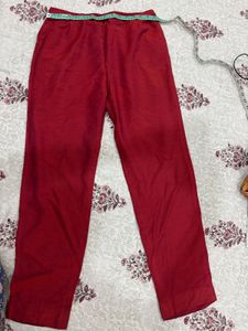 Elegant Maroon Kurta Set