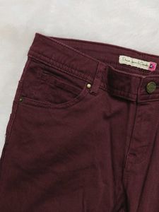 Maroon Trouser/Jeans