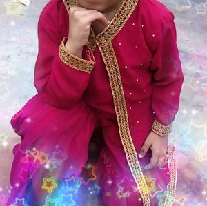 Festive Girls&#39; Ethnic Dress