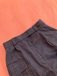 Striped straight Pants
