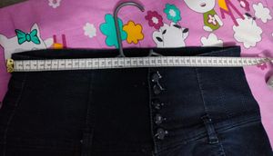 High Waist Cropped Jeans