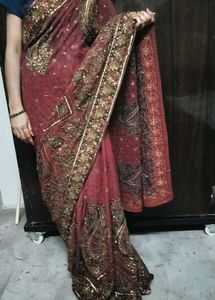 Embroidered Saree