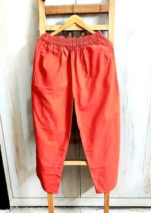 Coral Colour Cotton Paint Waist Size-28