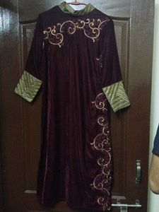 Pakistani Velvet Kurta