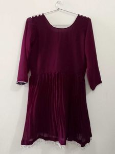 Brand New Maroon Sharara Palazzo