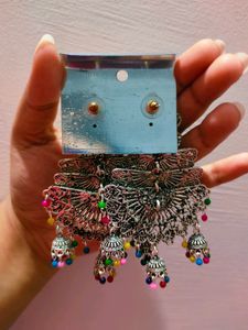 Peacock Design Earrings..🦚