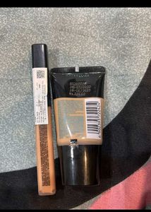combo of concealer and foundation