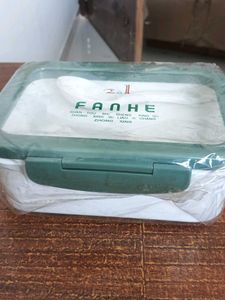 🌿✨ Fanhe 2-in-1 Green Lunch Box