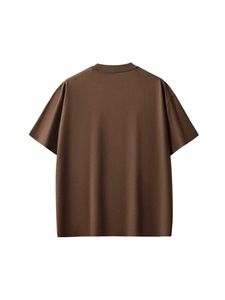 Unisex Brown Oversized Tee 240GSM