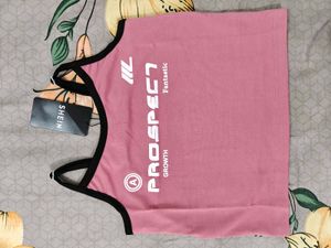 Pink Graphic Tank Top