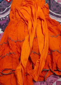 Black And Orange Set Combo