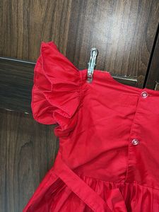 Adorable Red Ethnic Dress