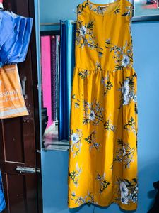 Sunny Bloom Floral Maxi Dress