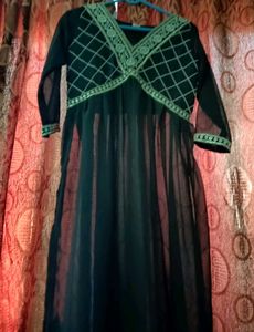 Transparent😍black Kurta