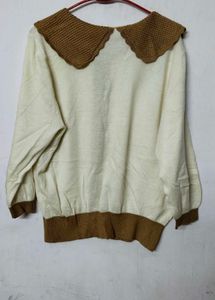 Soft Textured Knit Fabric with Contrasting Waffle