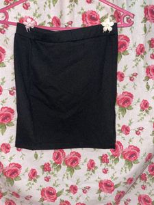 Shein Mini Skirt With Slit
