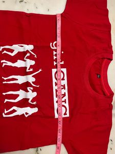 Girl Gang Red T-shirt