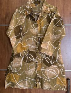 Olive Color Tunic Kurti