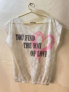 See Through Net Top Women