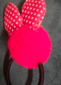 Bunny Ear Hair Tie Set –4