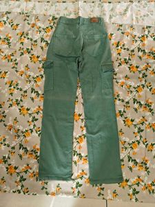 Cargo Style Green Pants