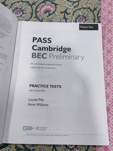 Cambridge BEC Preliminary
