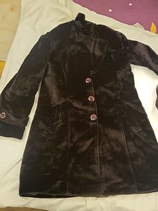 Velvet Long Coat
