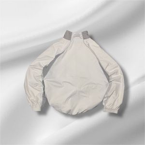 Nike White Windbreaker Jacket
