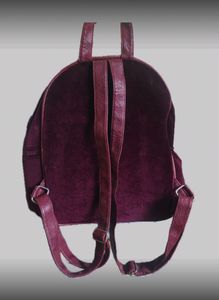 Luxury Velvet Backpack