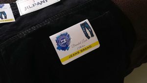 BLACK BAGGY UNISEX JEANS