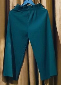 Green Palazzo Pants Size 32 inches