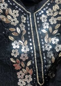 Elegant Black Kurta Set