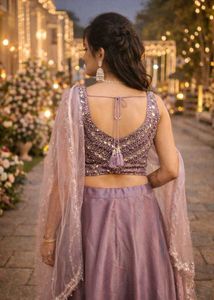 Gorgeous Purple Lehenga Choli Set