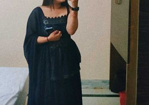 Peplum Top With Skirt And Dupatta