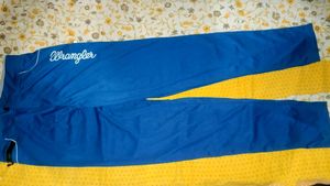 Blue Track Pants