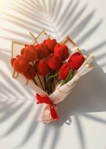 crochet Tulip Bouquet