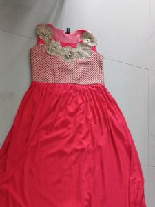 Coral Party Dress
