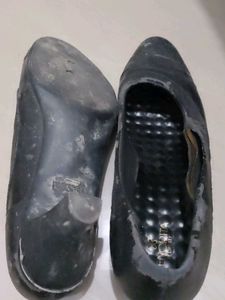 Black Slip-On Shoes