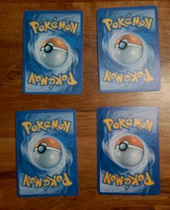 4 TRAINER CARDS Pokemon Card