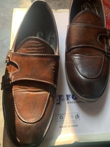 Stylish Brown Leather Loafers