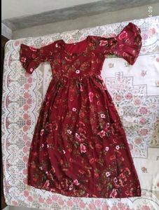 Floral Print Maxi Dress