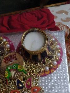 Diwali Home Decor Candle Piece