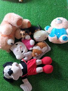 Mixed Plush softToy Bundle pack of 9