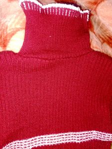 Cute Korean High Neck Sweater