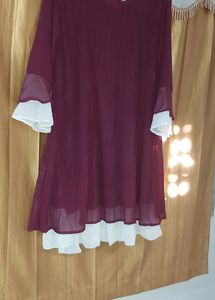 Beautiful Dark Purple Dress