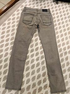 Gray Denim Jeans
