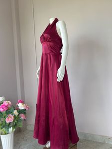 Maroon Premium Quality Gown