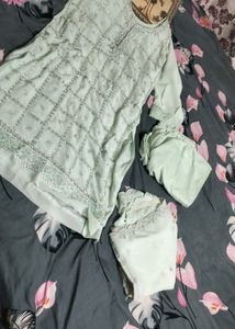 Elegant Light Green Salwar Kameez